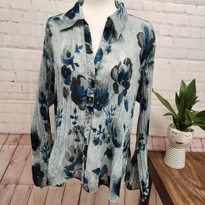 Worthington Woman Bell Sleeve Blouse 1X